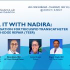 Nail it with Nadira: 3D Navigation for Tricuspid Transcatheter Edge-to-Edge Repair (TEER)