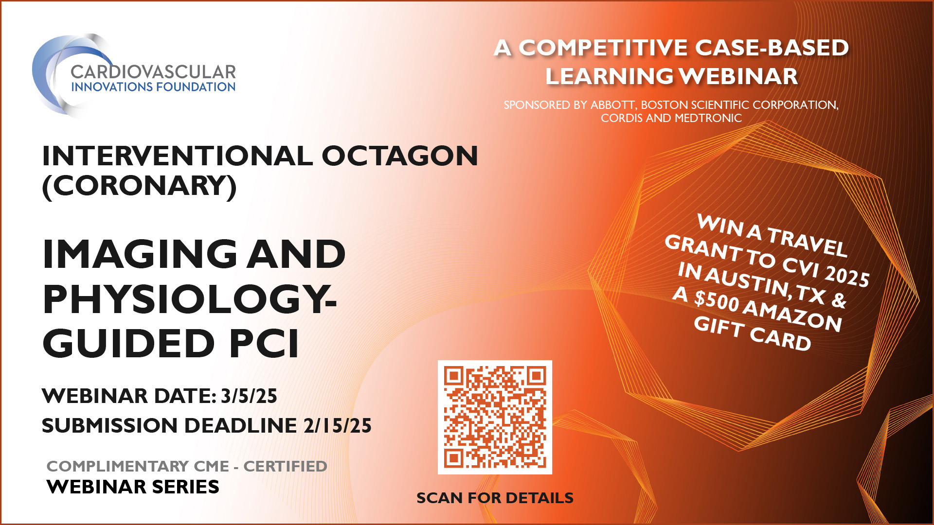 Promo for the February Interventional Octagon webinar