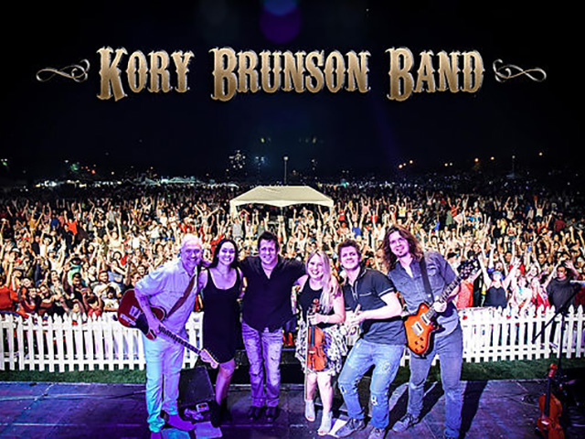 The Kory Brunson Band group photo